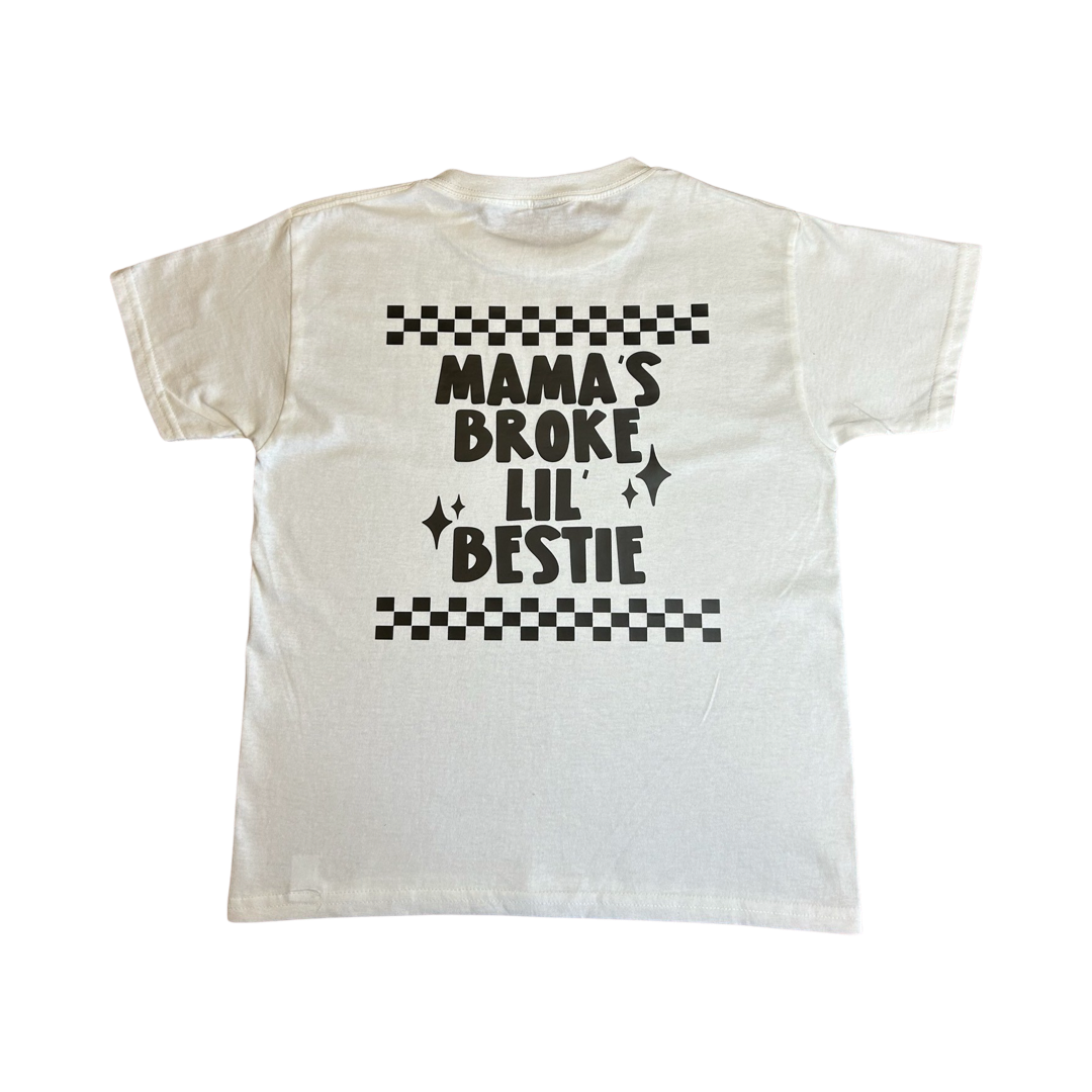 MAMA's Broke Lil Bestie Youth T-Shirt