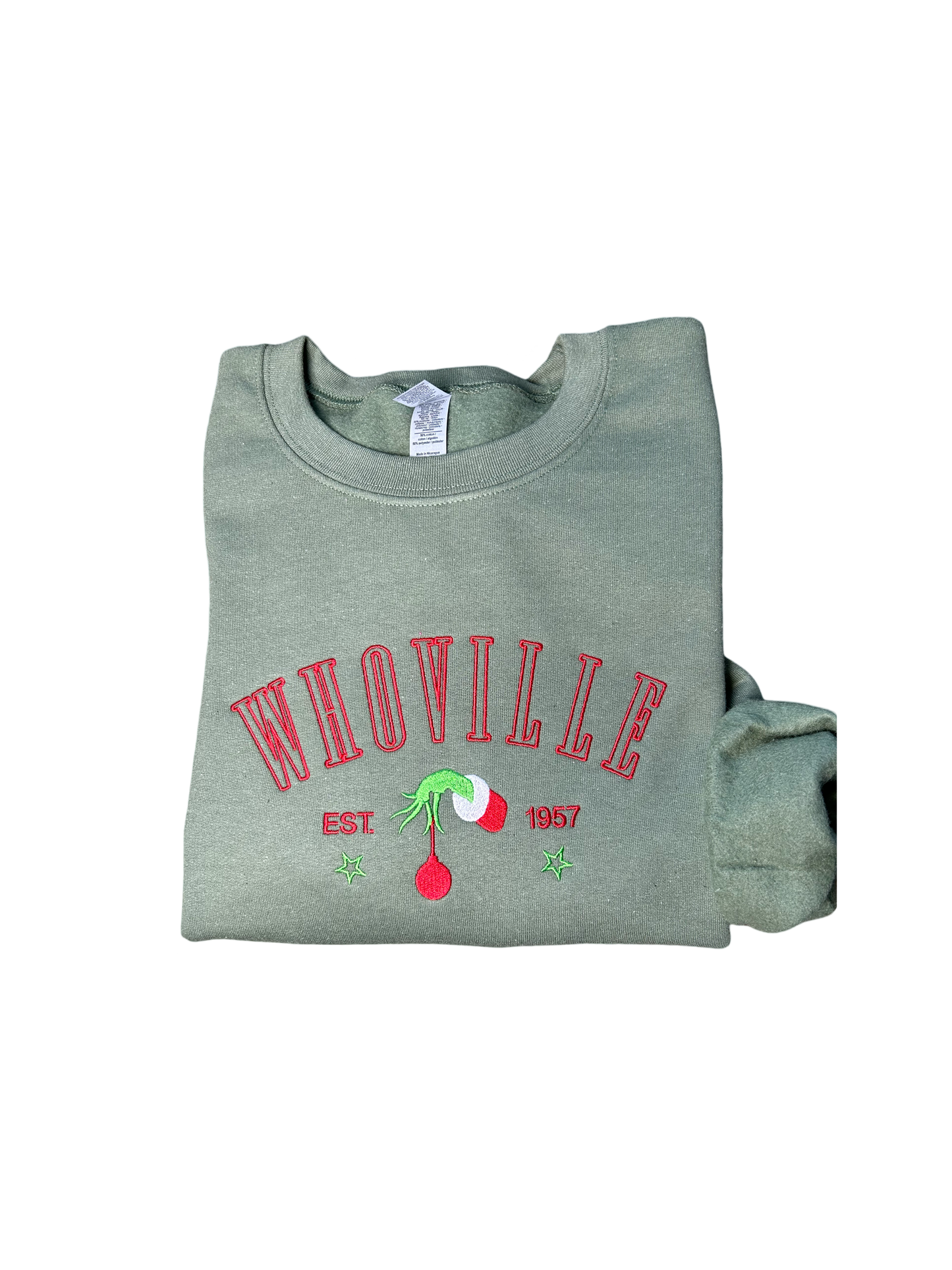 Whoville Embroidered Sweatshirt