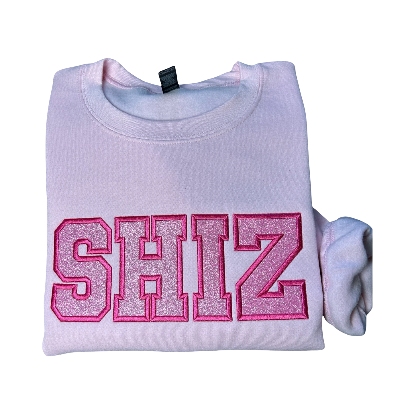 Shiz Glitter Embroidered Sweatshirt