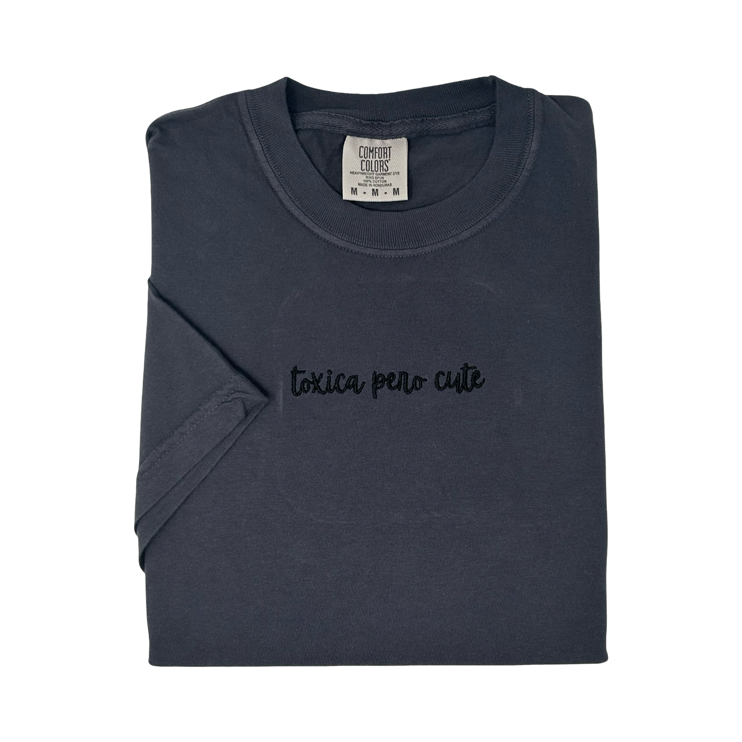 Toxica Pero Cute Embroidered T-Shirt