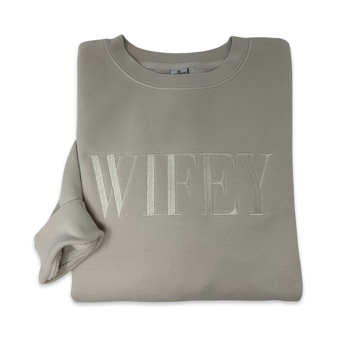 WIFEY Crewneck Sweater