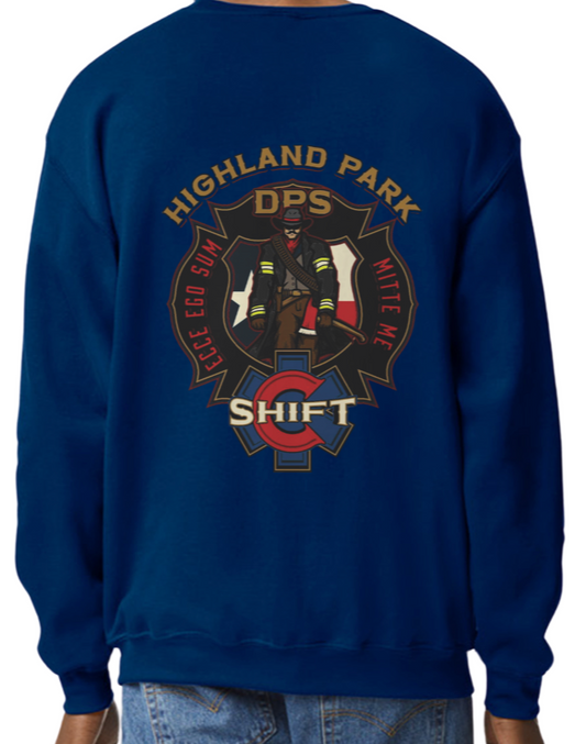 HPDPS C-Shift Adult Unisex Crewneck Sweater